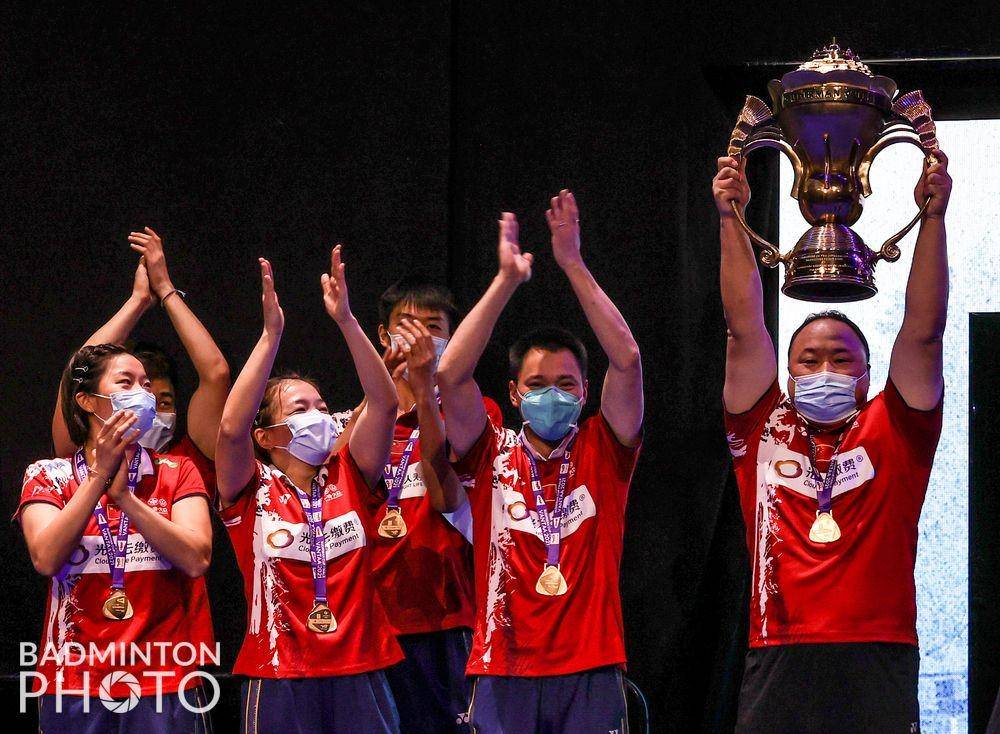 Timnas China jadi juara Piala Sudirman 2021 (Dok.BadmintonPhoto)