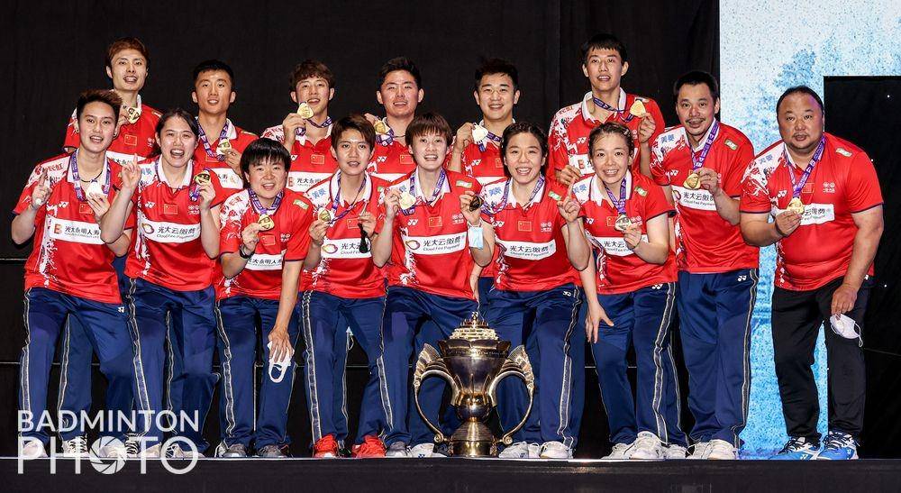 Timnas China jadi juara Piala Sudirman 2021 (Dok.BadmintonPhoto)