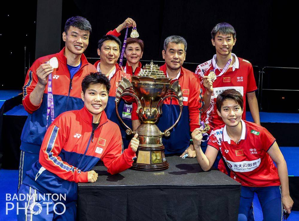Timnas China jadi juara Piala Sudirman 2021 (Dok.BadmintonPhoto)