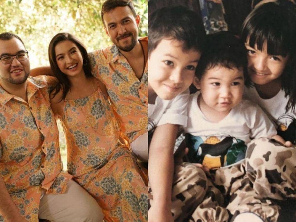 10 Foto Baju Couple Ala Raline Shah dan Para Kakak, Keluarga Pebisnis!