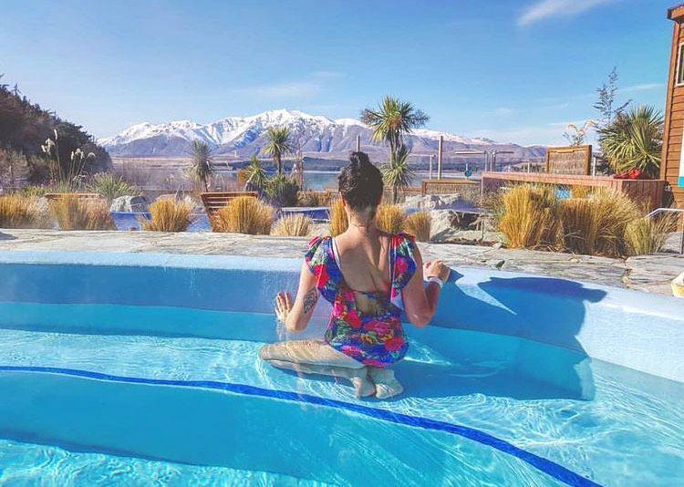 Danau Tekapo di Selandia Baru (instagram.com/tekaposprings)