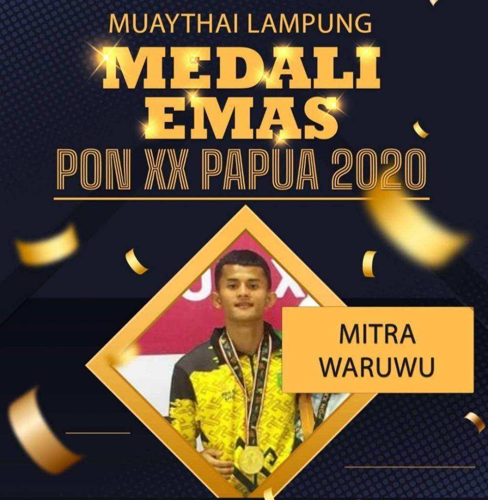 Kontingen Provinsi Lampung mulai mengumpulkan pundi-pundi medali PON XX Papua 2021. (instagram/@pemprovlampung_)