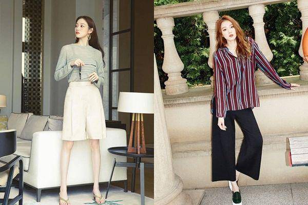 Outfit santai Lee Sung Kyung (instagram.com/lee_sung_kyung__1990/instagram.com/leesungkyung_idn)