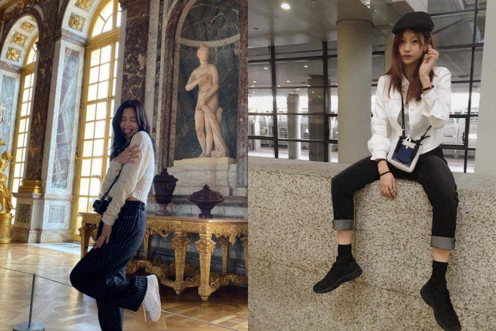 Jennie BLACKPINK vs Jung Ho Yeon (instagram.com/jennierubyjane | instagram.com/hoooooyeony)