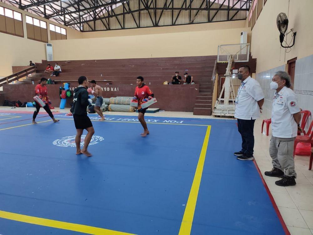 Atlet wushu Sumut saat berlatih (Dok.IDN Times/istimewa)