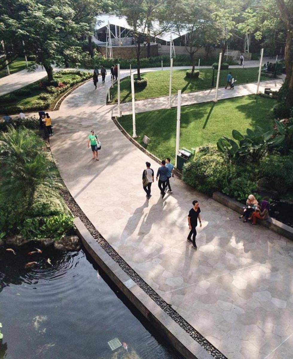 Taman Tribeca, Jakarta Barat (instagram.com/jktinfo)