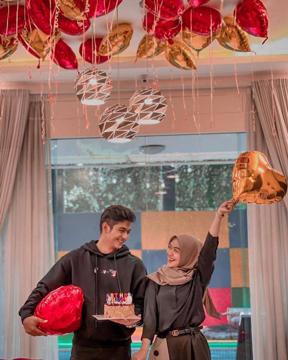 ulang tahun Teuku Ryan (instagram.com/riaricis1795)