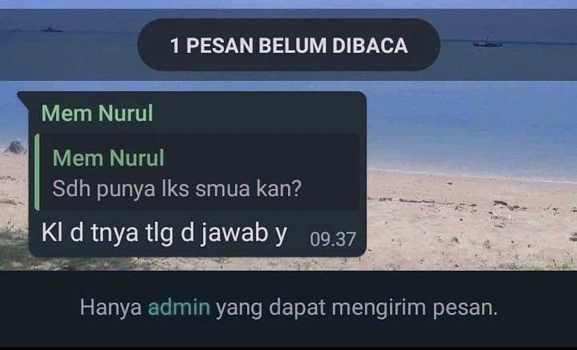 chat guru dan murid (twitter.com/txtdaripelajar)