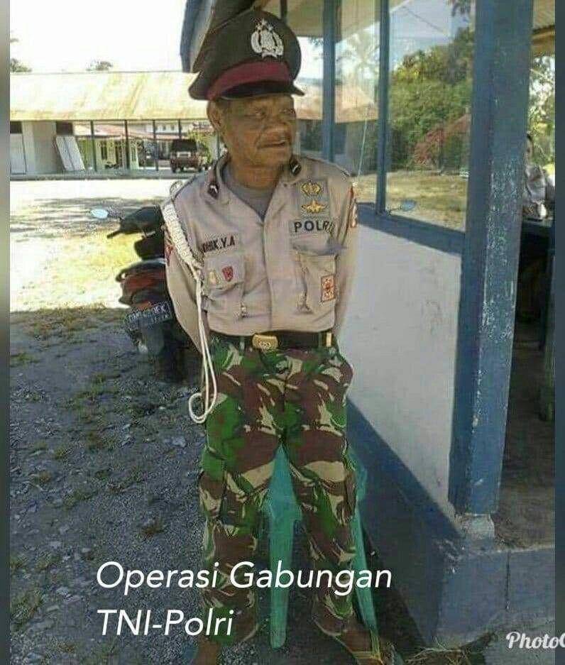 tingkah nyeleneh tentara (twitter.com/akadusyifa)
