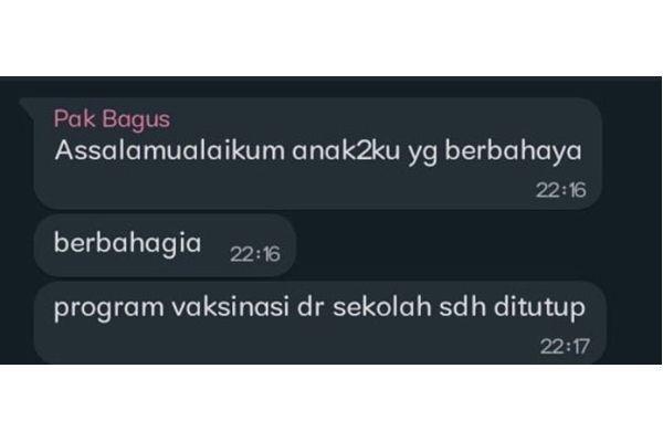 chat guru dan murid (twitter.com/txtdaripelajar)