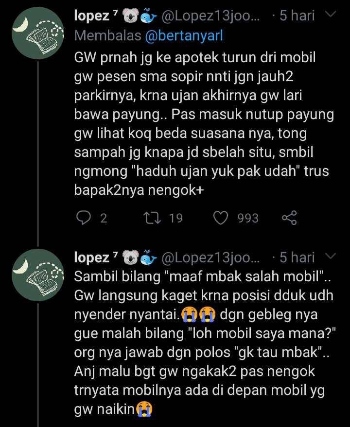 momen salah sangka di media sosial (twitter.com/Lopez13joonie)