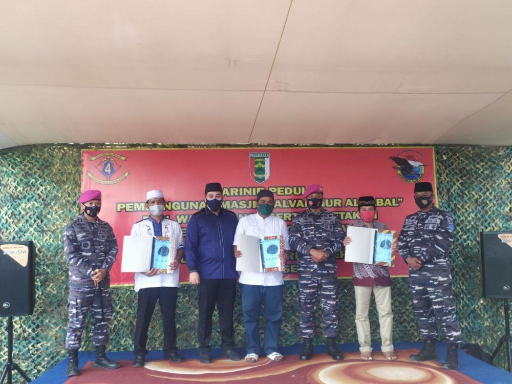 Wakaf Tanah, Cara Brigif 4 Marinir/BS Rayakan HUT TNI ke-76