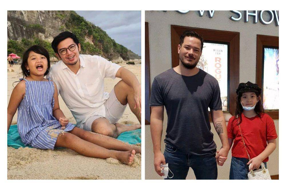 potret Nicky Tirta dan putrinya, potret Zack Lee dan putrinya (instagram.com/nickytirta | instagram.com/zackleelife77)