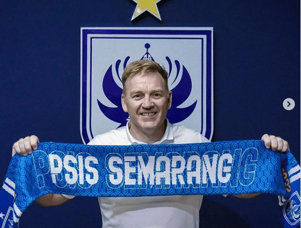 Pelatih PSIS Ian Andrew Gillan Tiba di Semarang, Dapat Tugas Khusus