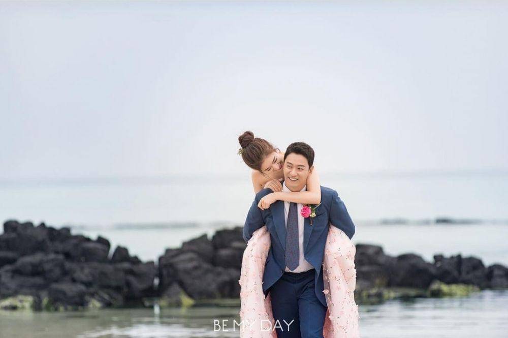 Joo Jin Mo dan istri (instagram.com/bemyday_snap)