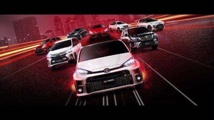 Delapan line-up TOYOTA GAZOO Racing (Dok. Toyota Indonesia)