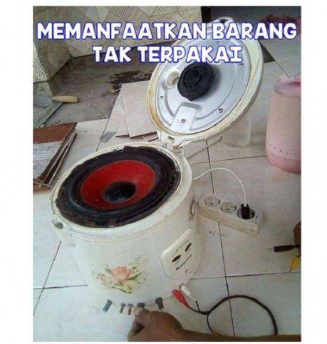 manfaatkan barang tak terpakai (instagram.com/tertawaajah)