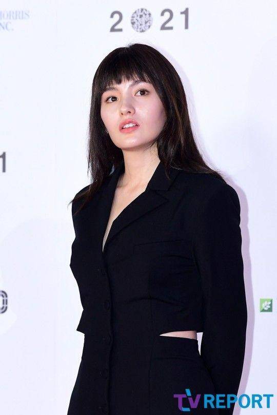 Kim Yong Ji di BIFF 2021 (Dok. OSEN)