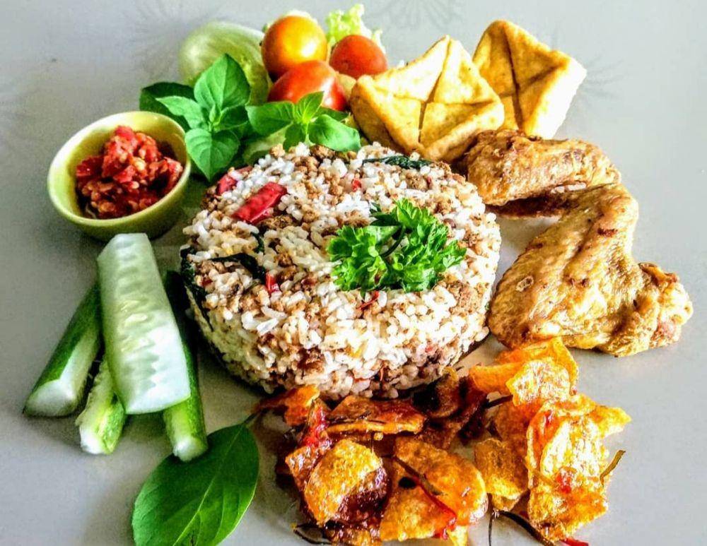 Ilustrasi nasi tutug oncom (instagram.com/don_masak)