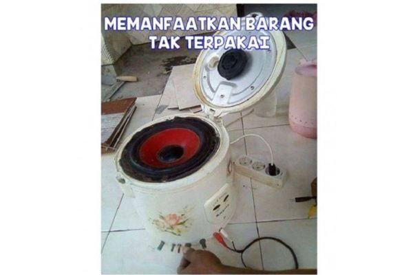manfaatkan barang tak terpakai (instagram.com/tertawaajah)