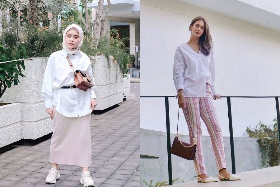 Adu gaya Lesti Kejora vs Paula Verhoeven. (instagram.com/lestykejora / instagram.com/paula_verhoeven)