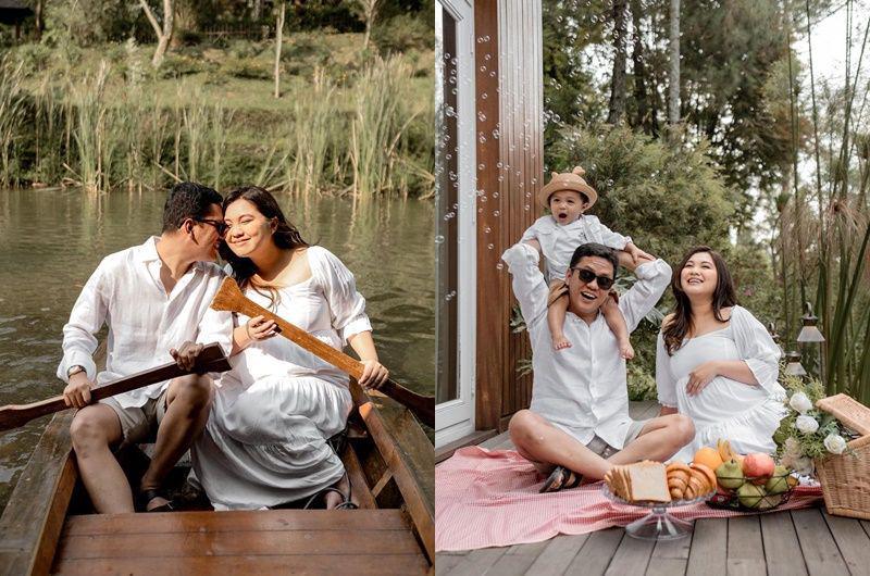 maternity shoot Tiara Pangestika (instagram.com/tiarapangestika)