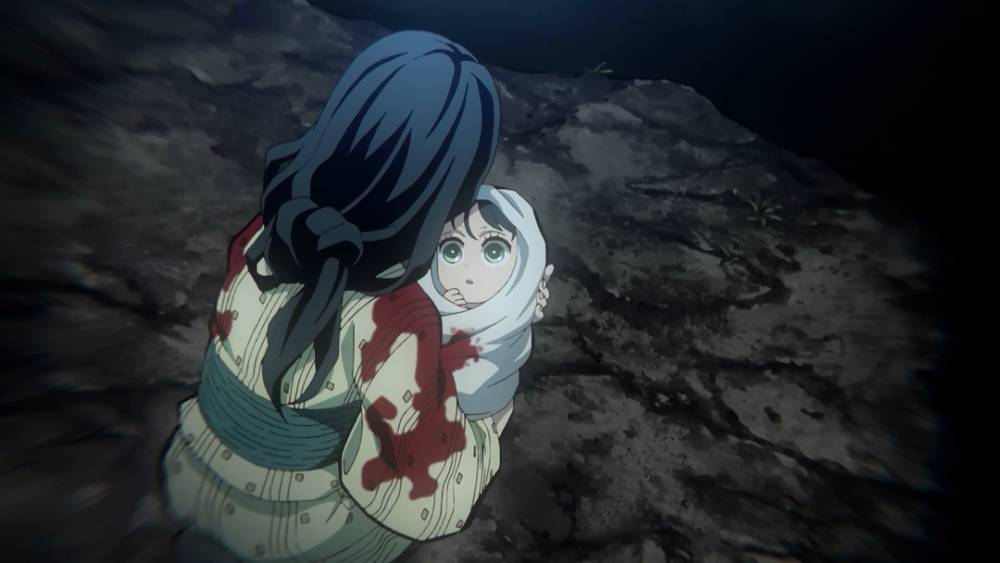 Kotoha Hashibira dan Inosuke Hashibira. (dok. Netflix/Demon Slayer: Kimetsu no Yaiba)