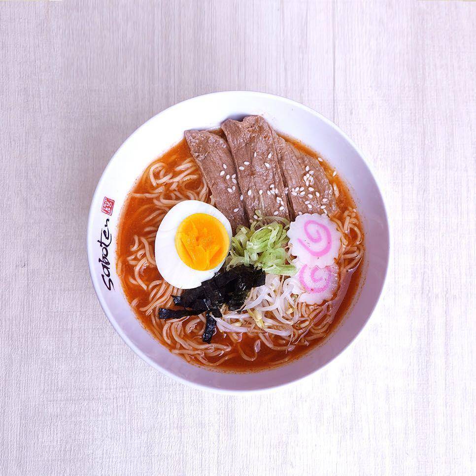 penampakan Gyuniku Ramen ala Saboten Shokudo (instagram.com/saboten_shokudo)