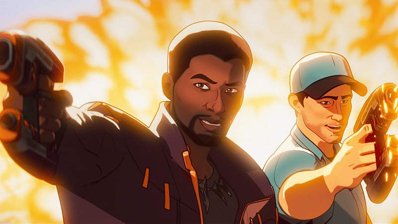 T'Challa dan Peter Quill, Disney+ Hotstar/What If?