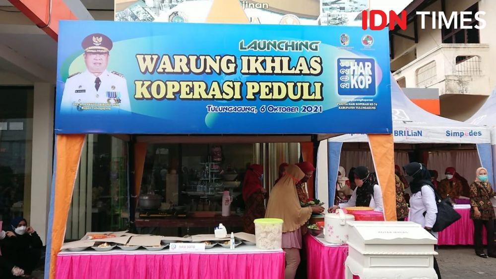 Dewan Koperasi di Tulungagung Bikin Warung Ikhlas untuk Bantu Warga