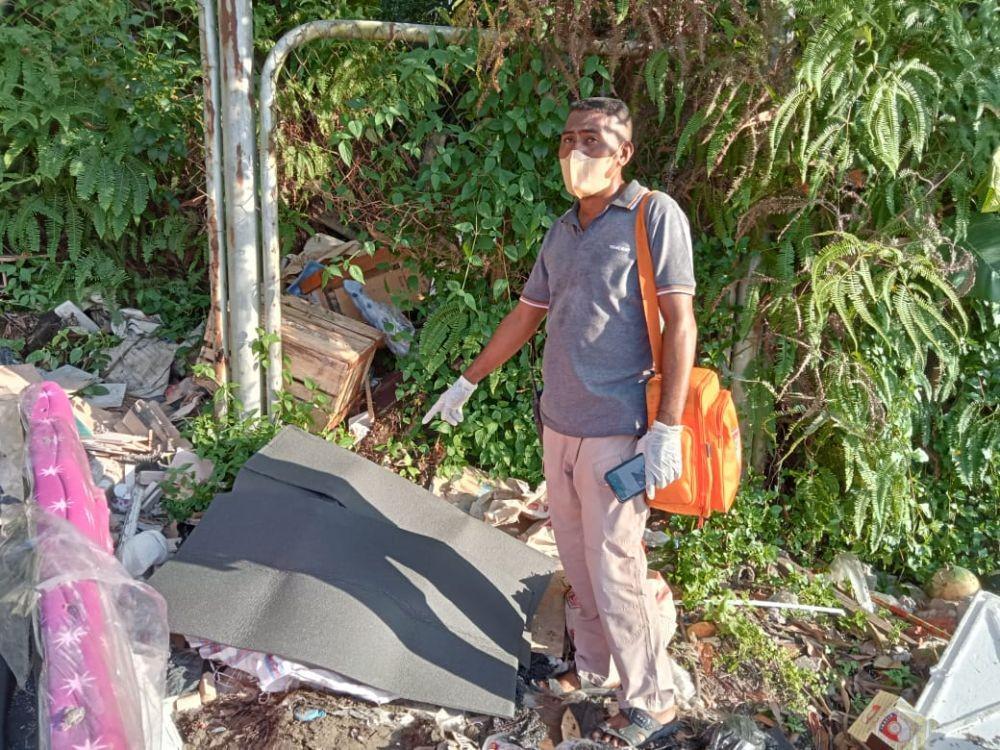 Jasad Bayi Masih Merah Ditemukan di Tempat Sampah Gunung Sari
