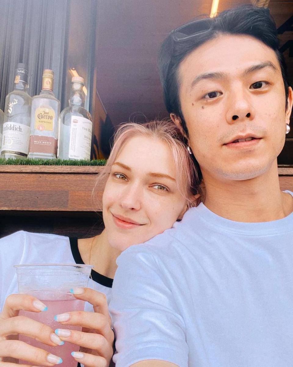 Beenzino dan Stefanie Michova (instagram.com/stefaniemichova)
