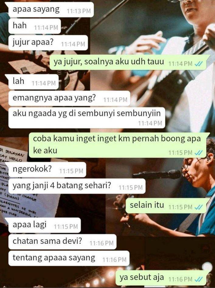 chat dikerjain pacar (twitter.com/txtdariwasap)