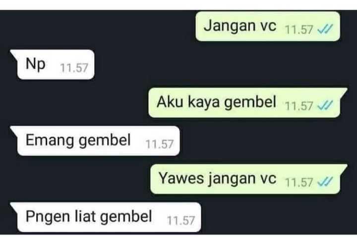 9 Chat Orang Pacaran di WA Ini Gagal Romantis, Bikin Tepuk Jidat