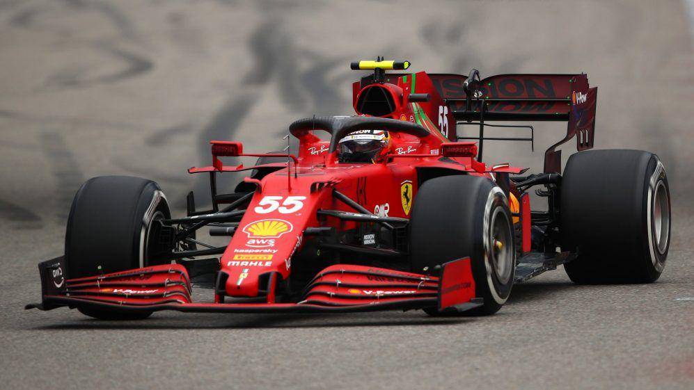 mobil pembalap Ferrari Carlos Sainz (formula1.com)
