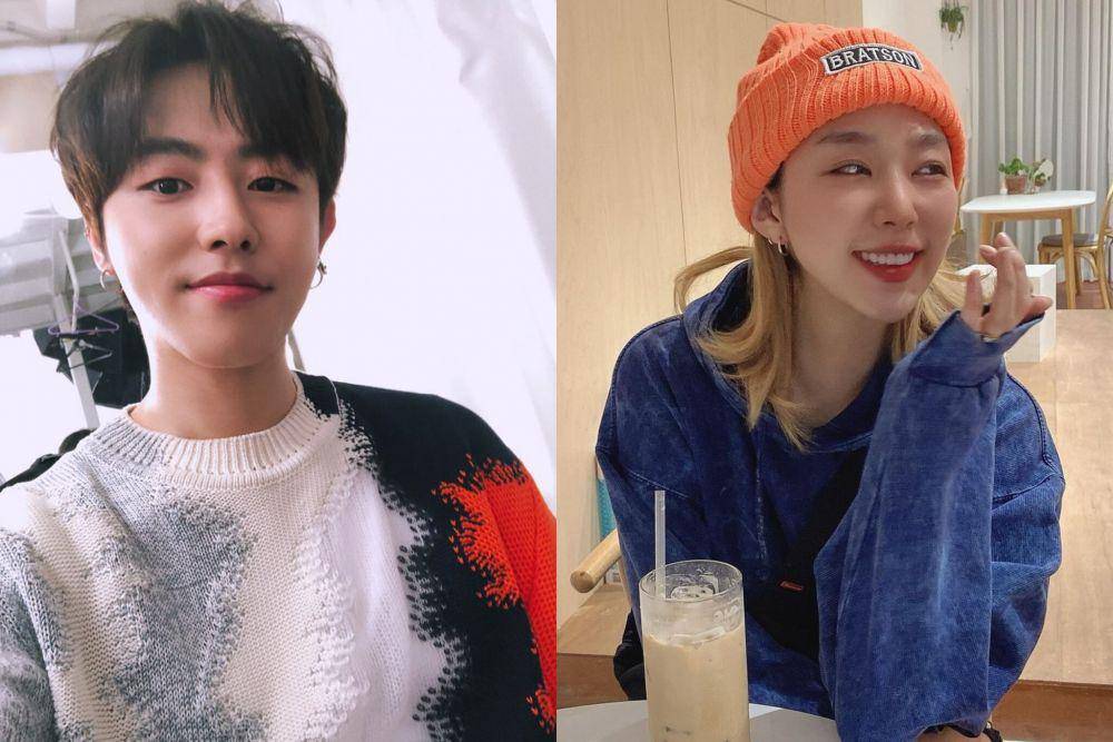 U-Kwon Block B dan Jeon Sun Hye (instagram.com/uk_0530 | instagram.com/sunhye_j)