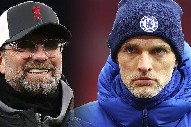Jurgen Klopp dan Thomas Tuchel (liverpoolecho.co.uk)