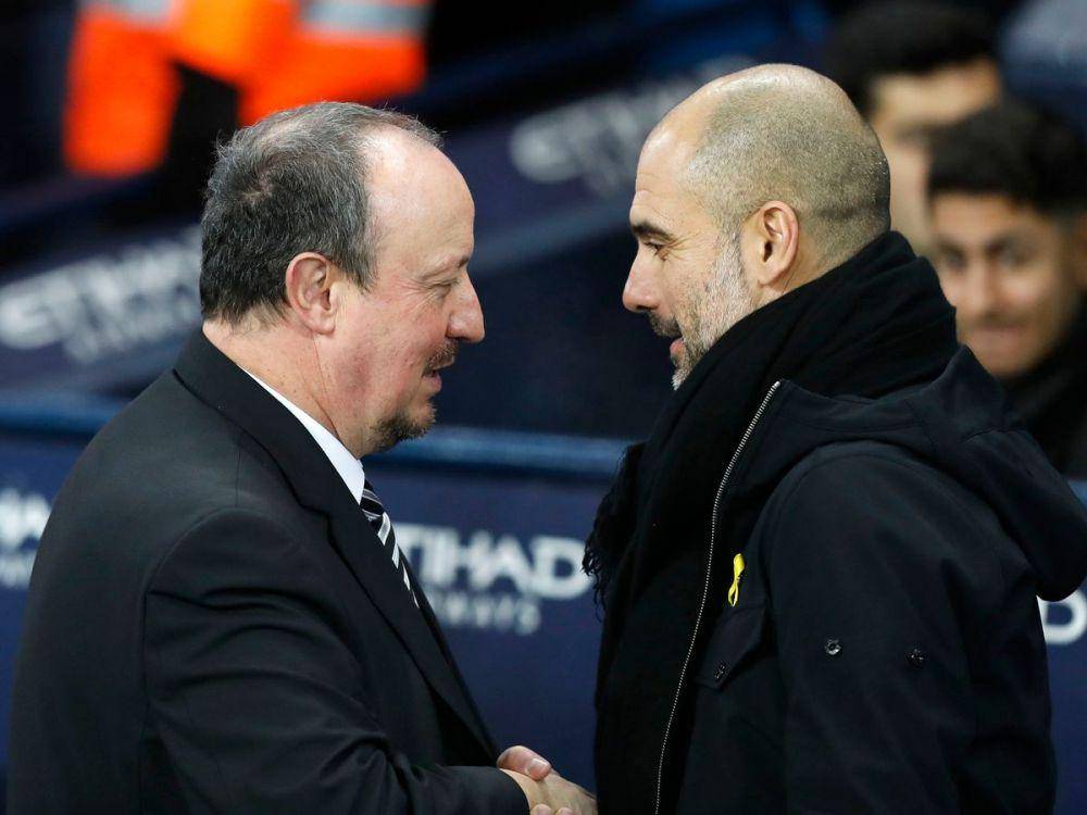 Rafael Benitez dan Pep Guardiola (chroniclelive.co.uk)
