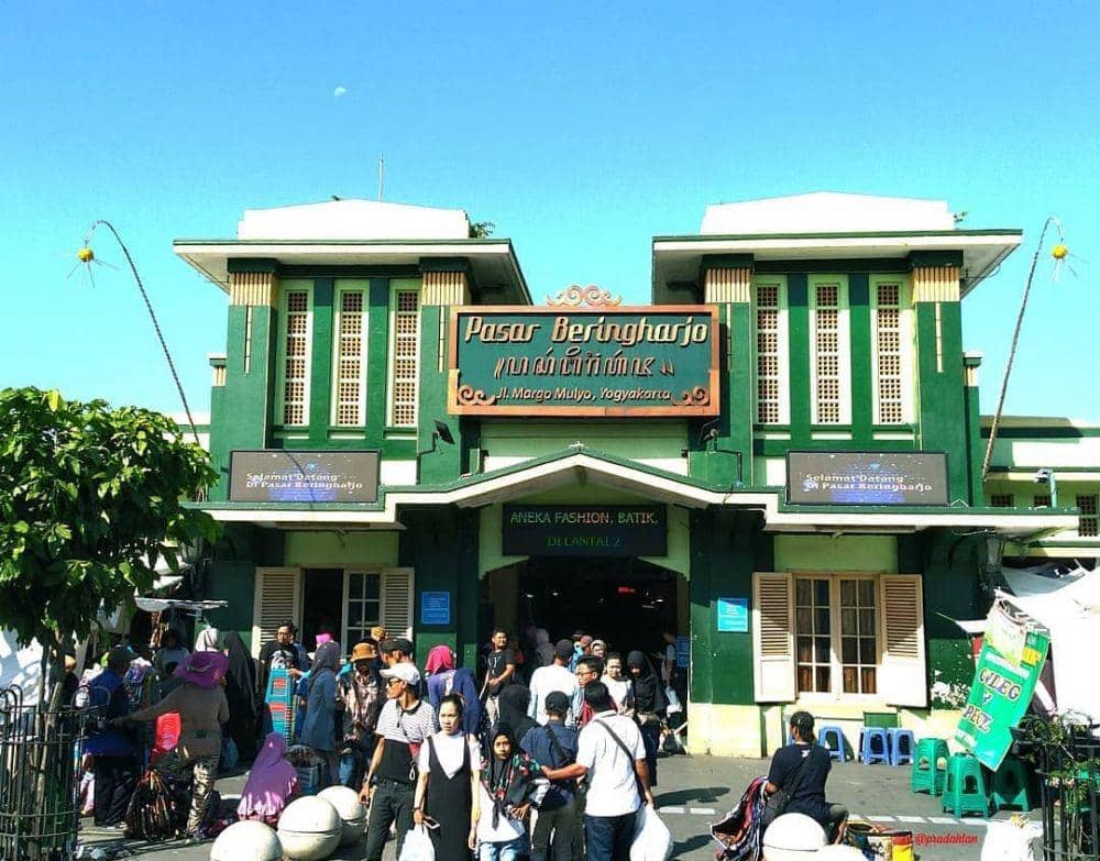 potret pasar beringharjo (instagram.com/kotajogjacom)