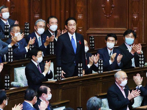 Fumio Kishida terpilih sebagai Perdana Menteri Jepang yang baru pada Senin, 4 Oktober 2021, waktu setempat. (Twitter.com/JPN_PMO)