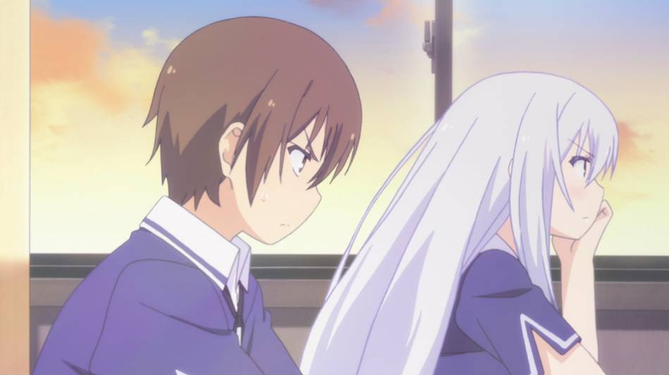 potret karakter Eita dan Masuzu (dok. A-1 Pictures/Oreshura)