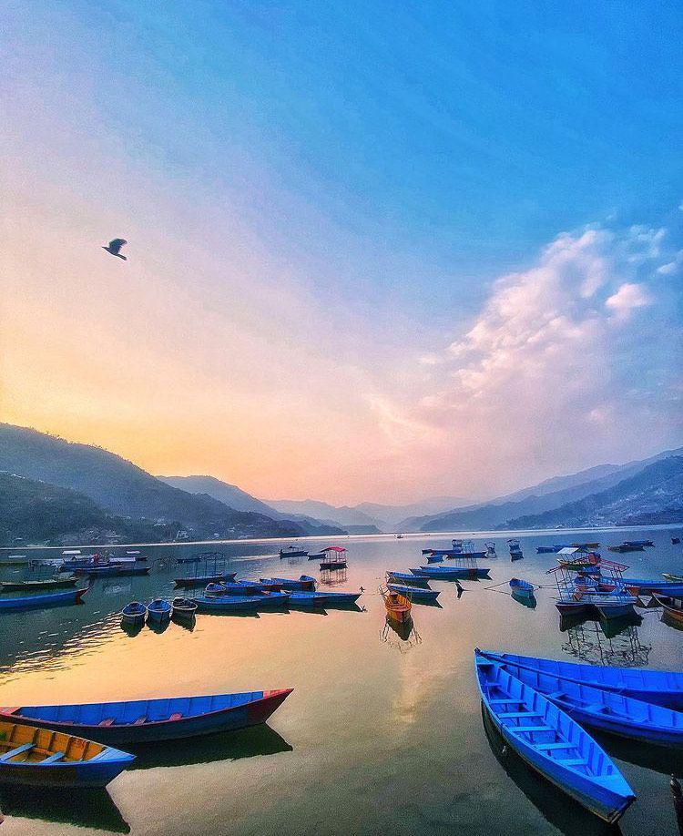 Phewa lake (instagram.con/suugam_)