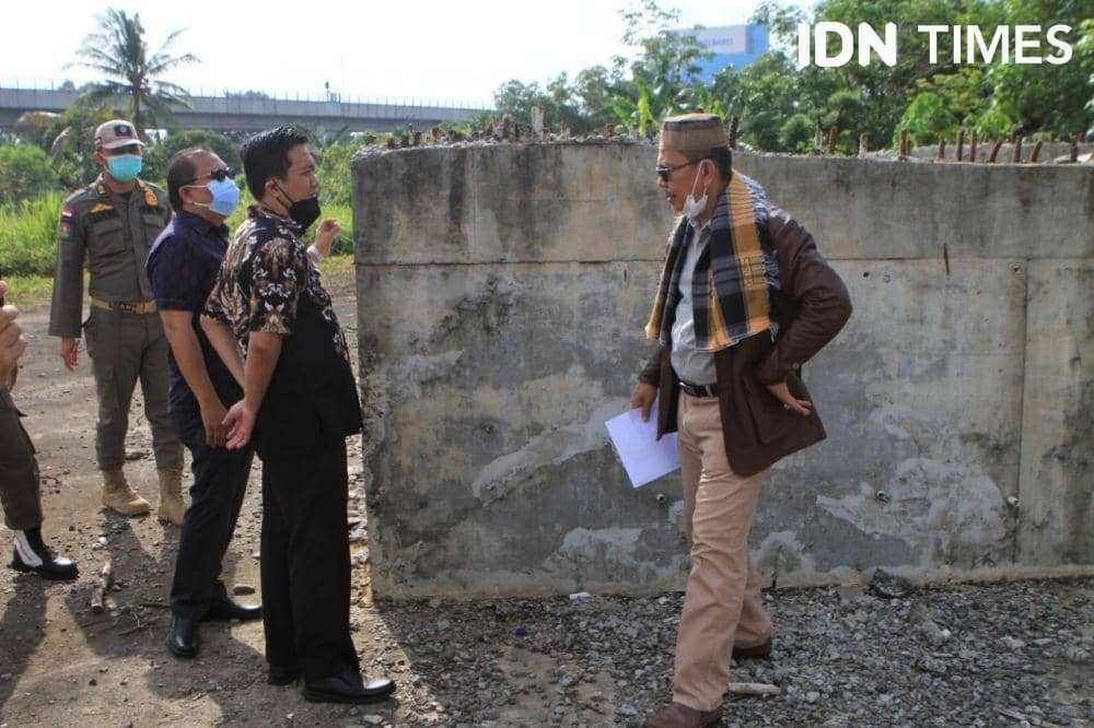 Tinjau Bangunan Masjid Sriwijaya, Hakim Cek Fondasi Seharga Rp130 M
