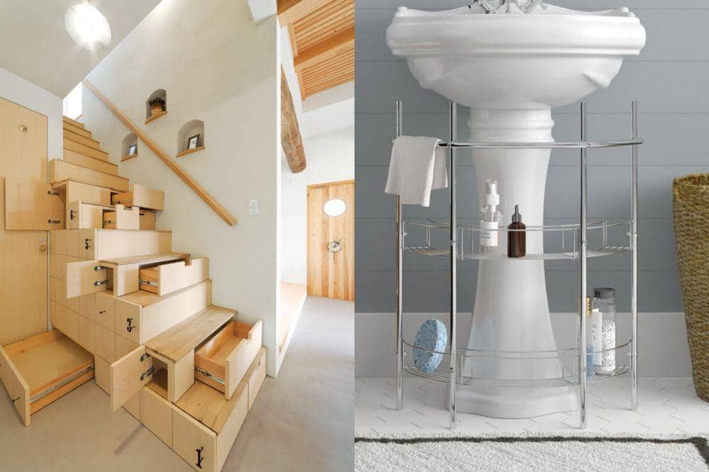 9 Ide Spot untuk Storage di Rumah, Unik di Tempat Tersembunyi