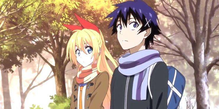 potret karakter Raku dan Chitoge (dok. FINE Entertainment/Nisekoi)