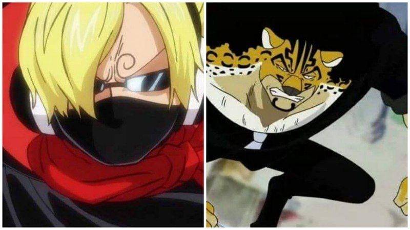 Sanji dan Rob Lucci. Dok. Toei Animation