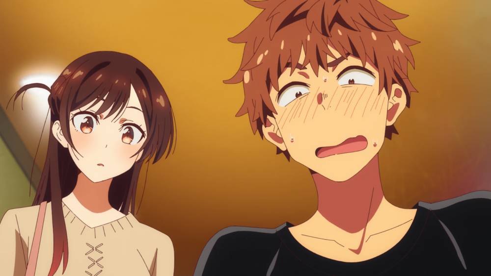 potret karakter Kazuya dan Chizuru (dok. TMS Entertainment/Kanojo, Okarishimasu)