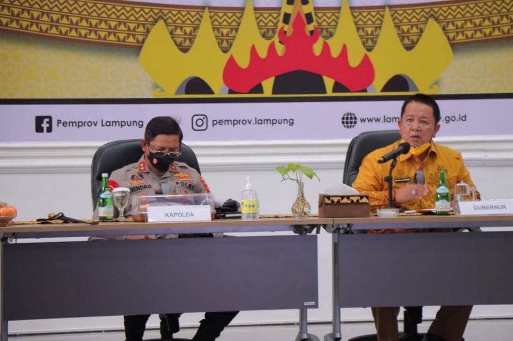 Gubernur Arinal Soroti Capaian Vaksinasi Dosis Satu Baru 24,5 Persen