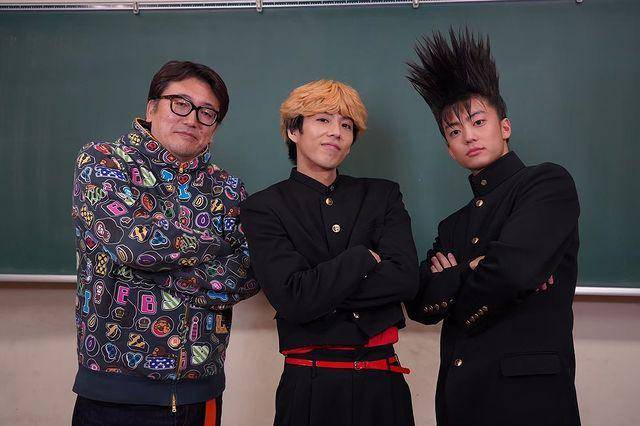 Fukuda Yuichi bersama Kaku Kento dan Itou Kentaro (instagram.com/kyoukaraoreha_ntv)