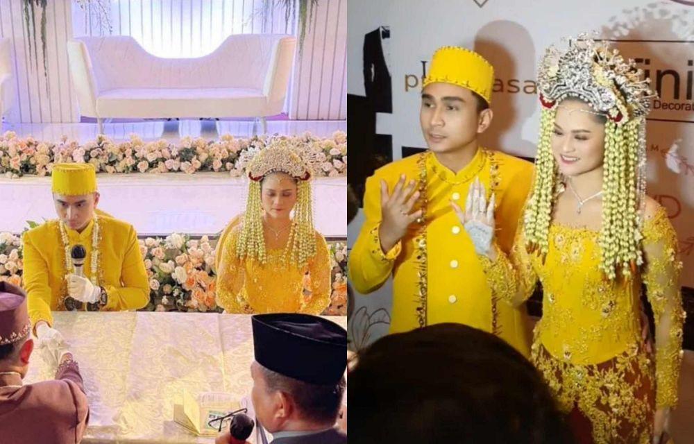 Sah, 10 Potret Syahdu Akad Nikah Lutfi Agizal dan Nadya Indry